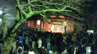 丹波篠山「翁神事」平成三十年一月一日 春日神社 能楽殿 シテ:梅若万三郎 (3世) 2018年1月