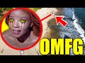 DRONE CATCHES LITTLE MERMAID.EXE AT HAUNTED BEACH!! (SHE CAME AFTER US!!)