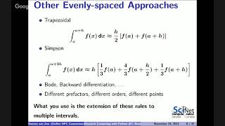 Research Computing with Python lecture 7: Numerical Integration and ODEs
