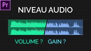 Comment bien régler le niveau audio ? - Tuto Premiere Pro