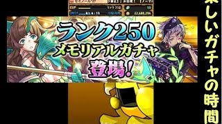 「パズドラ」ランク250 メモリアルガチャ