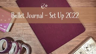 2022 Bullet Journal Set Up | Notebook Therapy | Page Ideas #inspiration #bulletjournal #shorts
