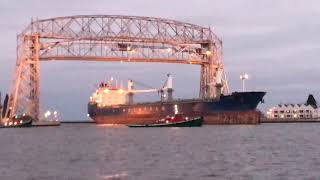 Polsteam Iryda arriving in Duluth. 11/14/19