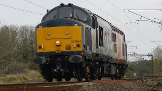 37884 Passes Aycliffe | 0S08 Derby R.T.C. to Kilmarnock Bonnyton Depot