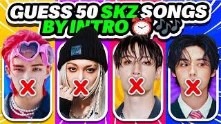 GUESS 50 STRAY KIDS SONGS BY INTRO 🎶 Stray Kids Quiz Challenge - KPOP QUIZ 2025