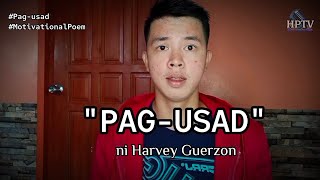 PAG-USAD | HARVEY GUERZON #spokenwordpoetry #motivationalpoem #labanlang