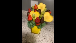 DIY Edible Arrangement- The Perfect Gift!