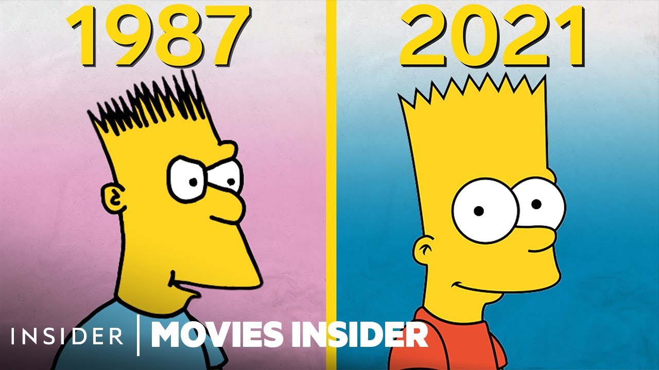 The Evolution Of The Simpsons Animation Over 30 Years