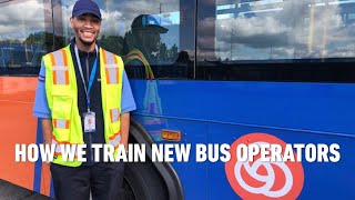 How we train new bus operators