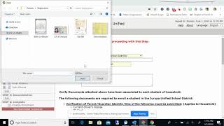 Uploading Documents in Pre Enroll