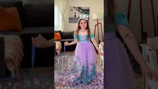 Getting ready for my birthday party. It was so much fun! | Bella brithday party