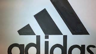 How to Draw an Adidas Logo | Logo Drawing