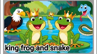 King Frog and the Cunning Snake: A Tale of Wisdom and Deception