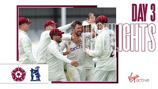 Northamptonshire v Warwickshire | Day 3 | County Championship Cricket Highlights