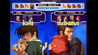 KOF2000 @ Fightcade 2 - jot-bob vs Deadpool FT10