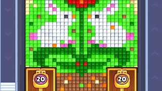 Pixel Flow Level 453. Walkthrough Gameplay