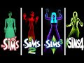 ♦️ Evolution of Ghosts in Sims 1 - Sims 2 - Sims 3 - Sims 4