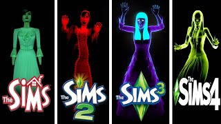 ♦️ Evolution of Ghosts in Sims 1 - Sims 2 - Sims 3 - Sims 4