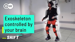 How this Exoskeleton is controlled by thoughts