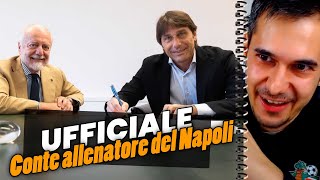 Ufficiale, Antonio Conte è il nuovo allenatore del Napoli