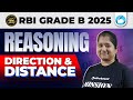 RBI Grade B 2025 | Reasoning | Direction and Distance | Nikita Ma'am