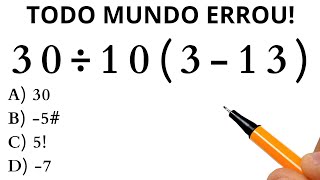 MATEMÁTICA BÁSICA - QUANTO VALE A EXPRESSÃO❓