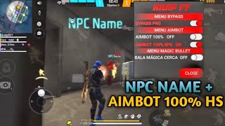 SAIU!!😱 PAINEL SHIZUKU AIMBOT 100% HS + NPC NAME 🥶 PARA FREE FIRE ANTBLACKLIST ATUALIZADO #ob47