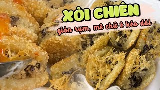 Mê mẫn món XÔI CHIÊN ngay giữa lòng thành phố giòn rụm, mê chữ ê kéo dài | Saigon Foodie