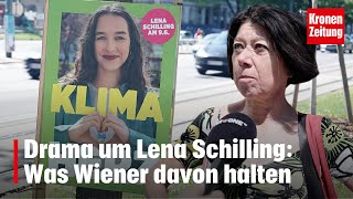 Drama um Lena Schilling: Was Wiener davon halten | krone.tv NEWS