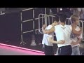 190804 nct jaehyun u0026 jaemin during ending of smtown tokyo day 2