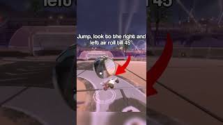 How to 45 degree flick in rocket league! 🥱 (Must See!)