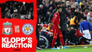 Klopp's Reaction: Luis Diaz, Jota's goalscoring & Salah | Liverpool vs Leicester City