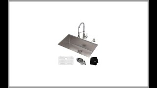 Kraus 30 Inch Standart PRO Single Bowl Kitchen Sink Review