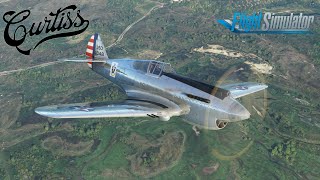 Big Radials P-40B Tomahawk - Aerobatic Display - It's a joy - Microsoft Flight Simulator