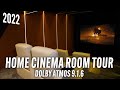 HOME CINEMA ROOM TOUR 2022 | 9.1.6 DOLBY ATMOS 4K |