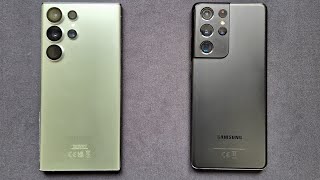 Samsung S23 Ultra Vs S21 Ultra Speed Test.