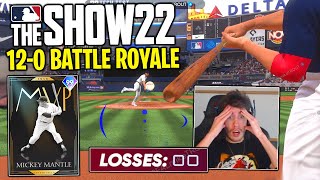 UNDEFEATED BATTLE ROYALE RUN in MLB The Show 22