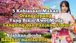 5 Kebiasaan Makan Orang Jepang yang Bikin Awet Muda, Langsing dan Panjang Umur