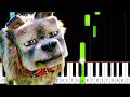 Ode to Dennis (A Minecraft Movie) - Piano Tutorial