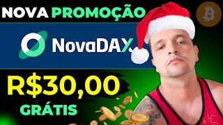 🔥URGENTE! GANHE R$30 GRÁTIS AGORA COM A PROMOÇÃO DE NATAL NovaDAX 🎅 BTC INFINITO + CASHBACK\