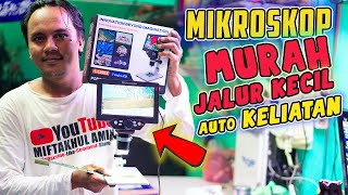 Riview microscope digital Terbaik dan termurah G1200x 12mp,alat untuk melihat komponen takkasatmata