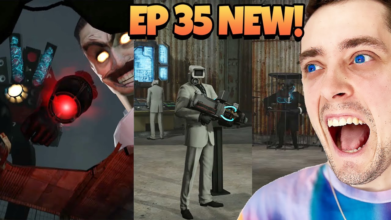 React To New Skibidi Toilet Episode 35 My Reaction Youtube