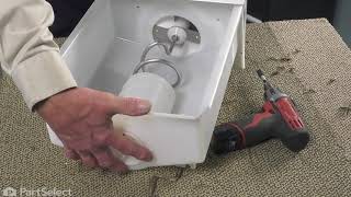 Whirlpool Refrigerator Repair - How to Replace the Ice Bucket (Whirlpool # WPW10670845)