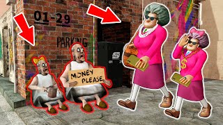 Poor Granny vs Rich Scary Teacher - funny horror animation parody (p.116)