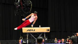 Andrey Likhovitskiy (BLR) – Pommel Horse – 2015 AT\u0026T American Cup