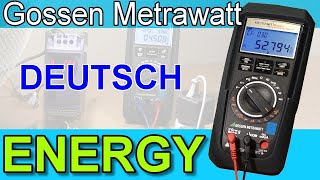 Multimeter Test: Leistungsmessgerät Gossen Metrawatt  METRAHIT  ENERGY  | Praxis Test | Review