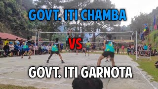 Govt. Iti Chamba Vs Govt. Iti Garnota Vollyball Semi Final Match || Mr Ryuga||