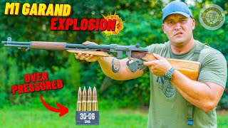 The M1 Garand Exploded !!! (When Guns Go Boom EP - 9)