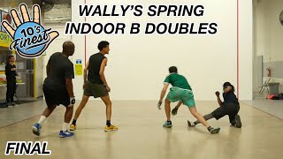 Wally's Spring Indoor B Doubles | Final: Joshua and Gerardo VS. Aaron and Danny