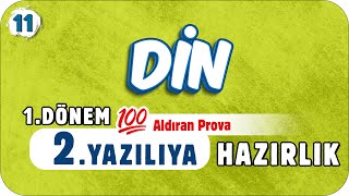 11.Sınıf Din 1.Dönem 2.Yazılıya Hazırlık  📑 #2023